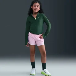 Older Girls DRI-FIT Long Sleeve Half Zip