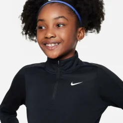 Older Girls DRI-FIT Long Sleeve Half Zip