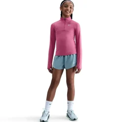 Older Girls DRI-FIT Long Sleeve Half Zip
