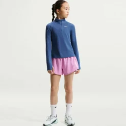 Older Girls DRI-FIT Long Sleeve Half Zip