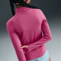 Older Girls DRI-FIT Long Sleeve Half Zip
