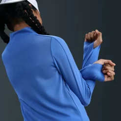 Older Girls DRI-FIT Long Sleeve Half Zip