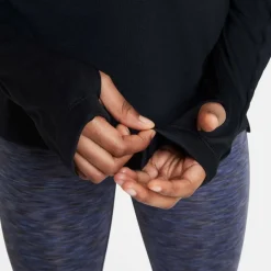 Older Girls DRI-FIT Long Sleeve Half Zip