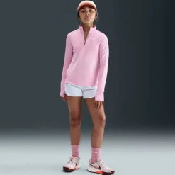 Older Girls DRI-FIT Long Sleeve Half Zip
