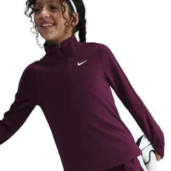 Older Girls DRI-FIT Long Sleeve Half Zip