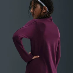 Older Girls DRI-FIT Long Sleeve Half Zip
