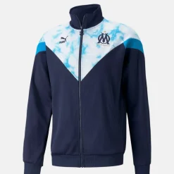 Olympique De Marsille Fc Mesh Track Jacket