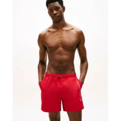 Original Logo Mid Swim Shorts