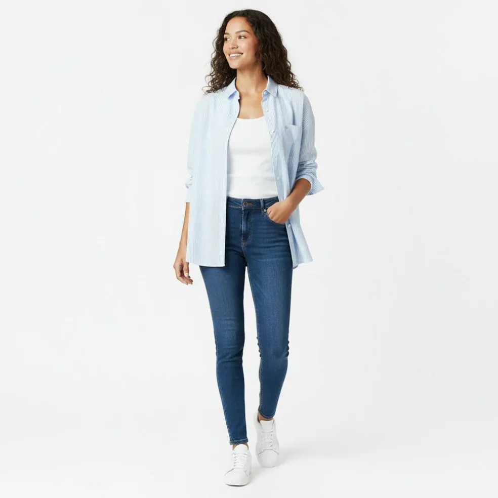 Oversized Linen Shirt