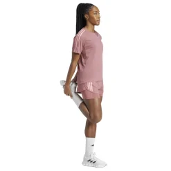 Own The Run Three-Stripe T-Shirt Womens