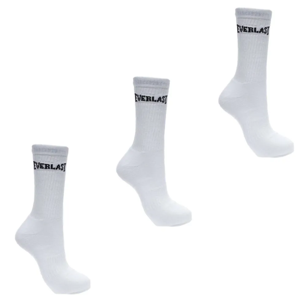 3 Pack Crew Socks Mens