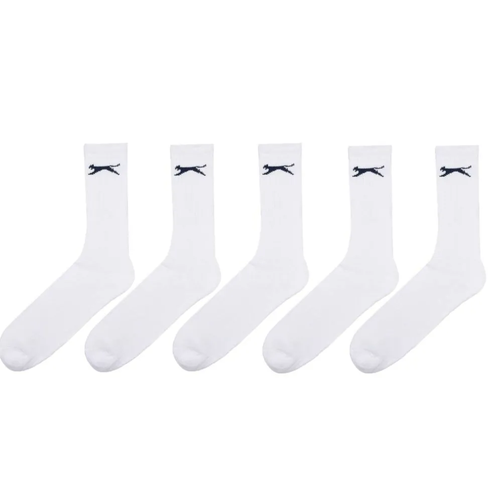 5 Pack Crew Socks Mens Size 12+