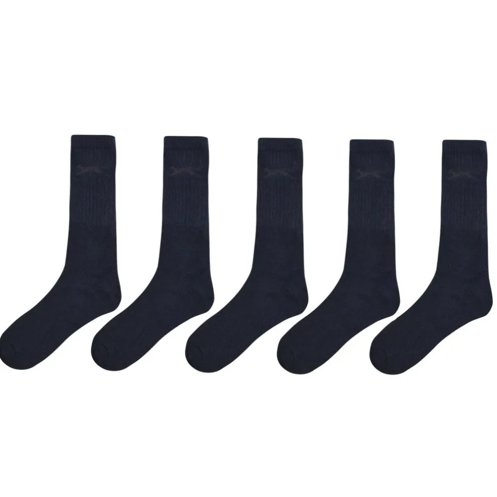5 Pack Crew Socks Mens Size 7-11