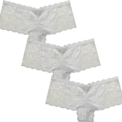 3 Pack Lace Frenchie Briefs
