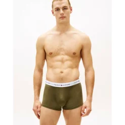 3-Pack Logo Waistband Trunks