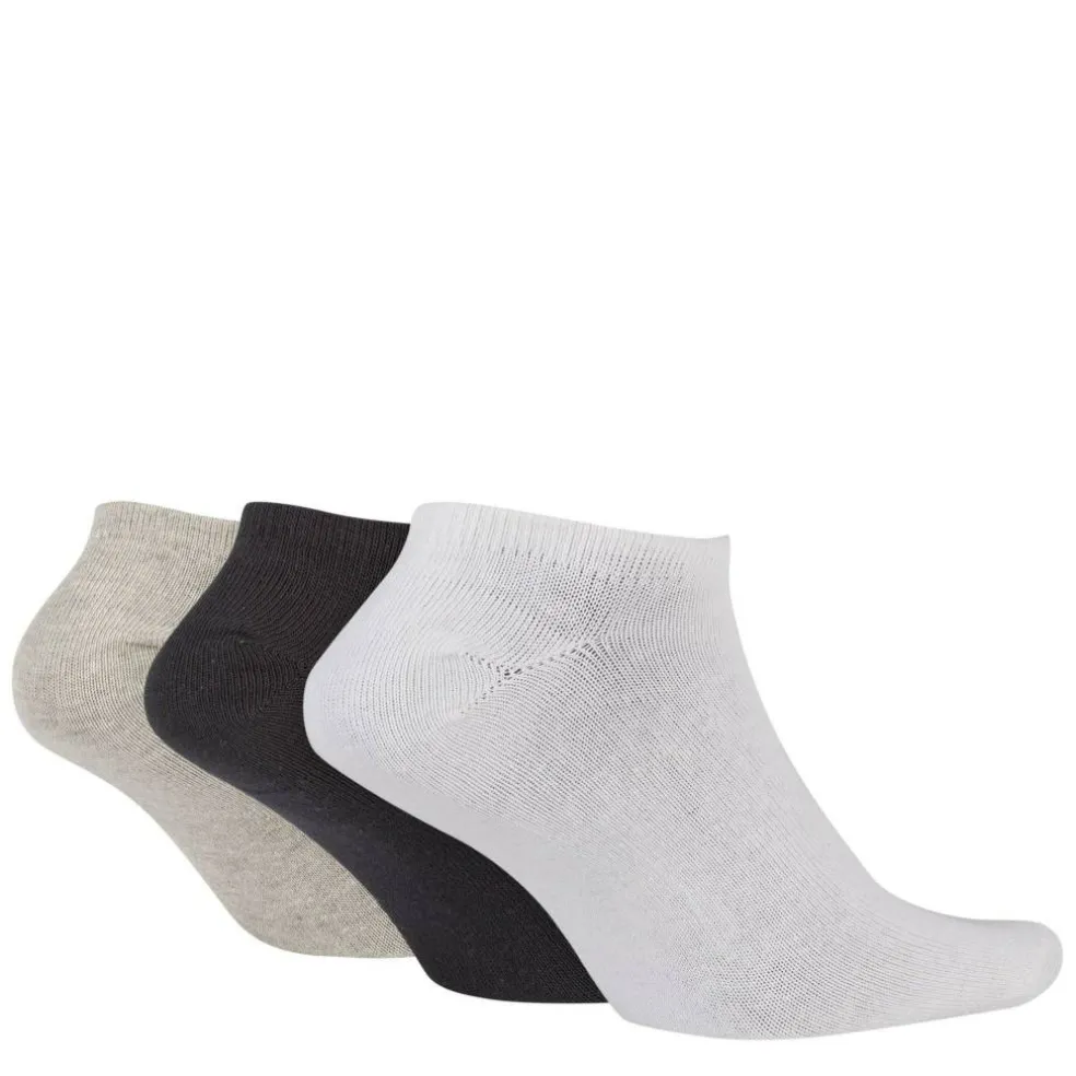 3 Pack No Show Socks Mens