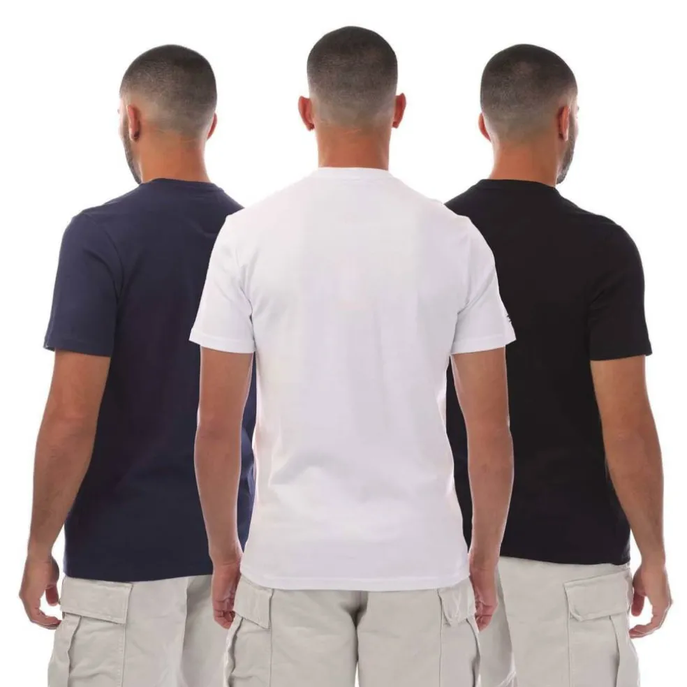 3 Pack of Cali Crown Print T-Shirt