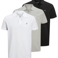 3-Pack Short Sleeve Polo Shirt Mens