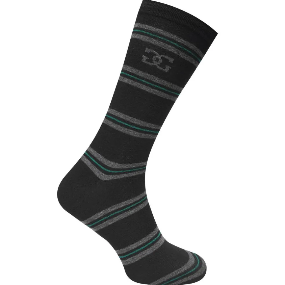 4 Pack Striped Socks Mens