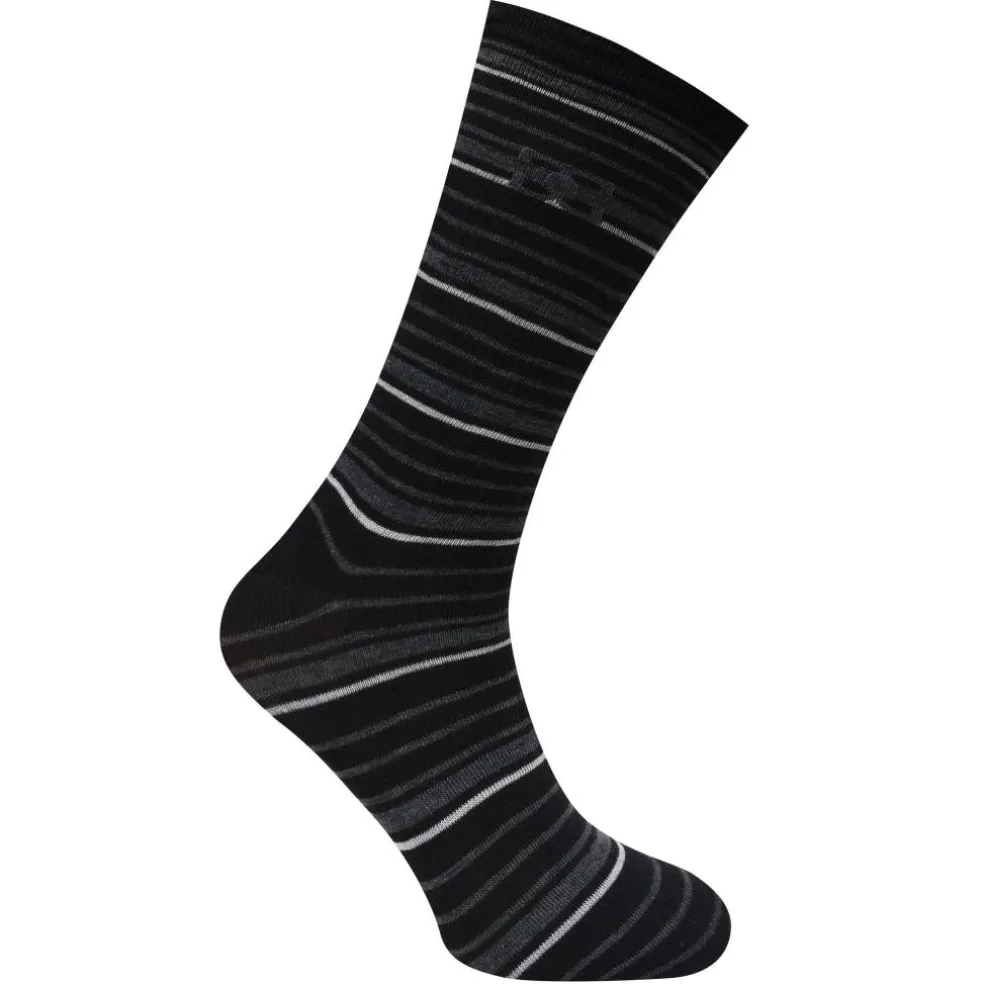 4 Pack Striped Socks Mens