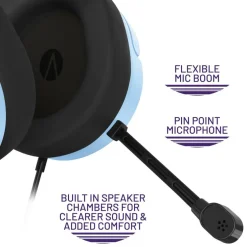 PANTHER Gaming Headset PS4 PS5 XBOX Switch & PC - Sky