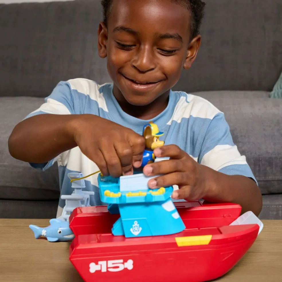 PAW Patrol Sea Patroller Playset with Chase and Shark Figure