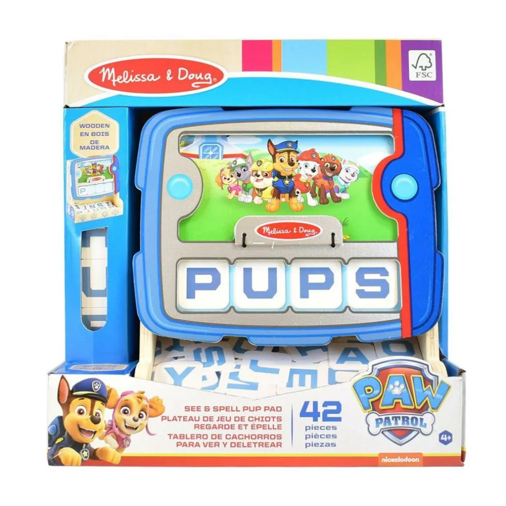 Paw Patrol See and Spell Pup Pad Pre-School Toys
