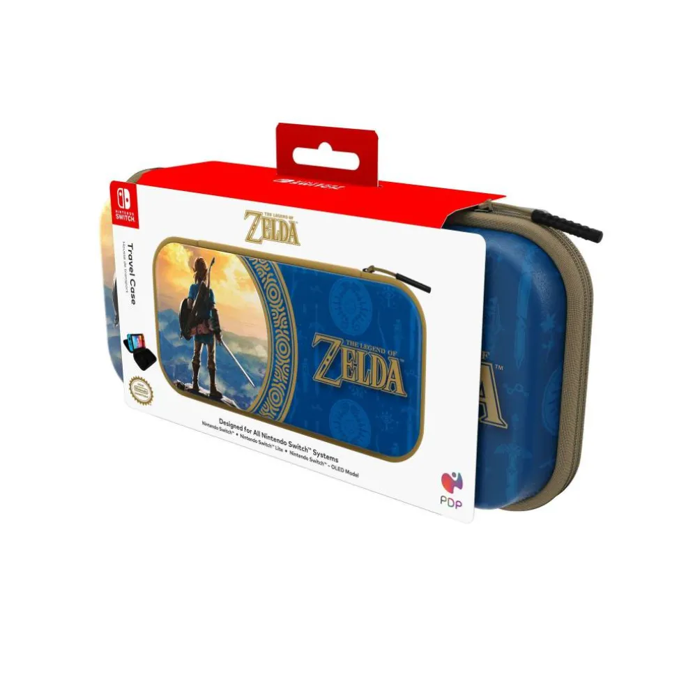 PDP Nintendo Switch Travel Case - Hyrule Blue