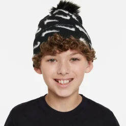 Peak Pom Beanie Juniors