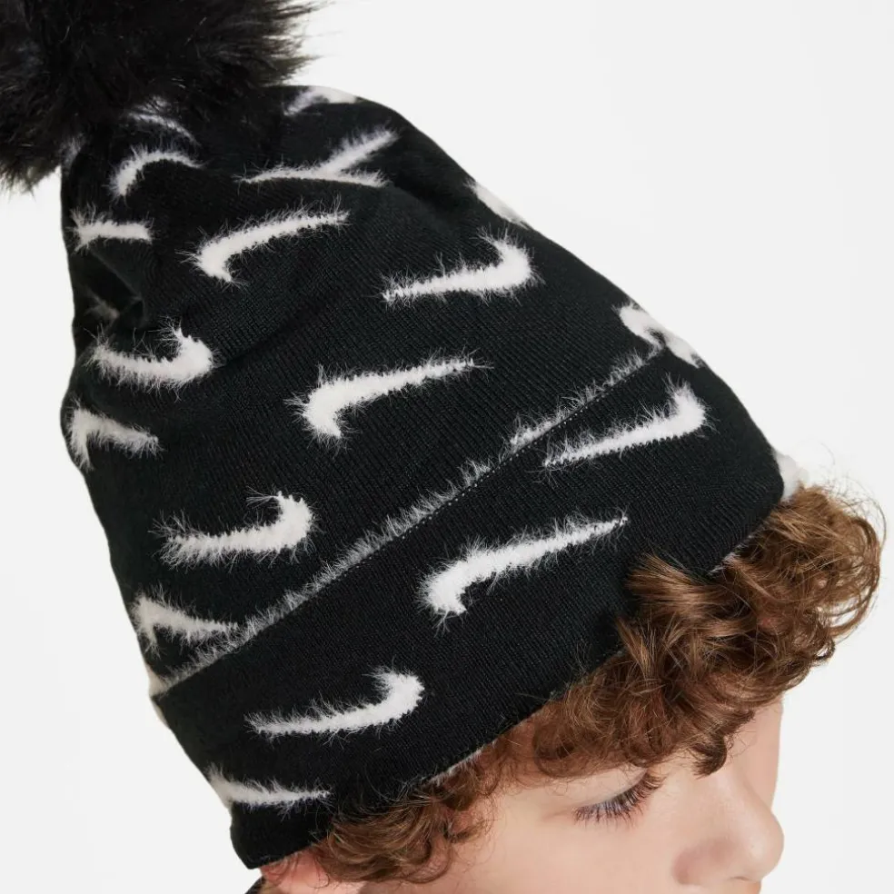 Peak Pom Beanie Juniors