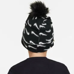 Peak Pom Beanie Juniors