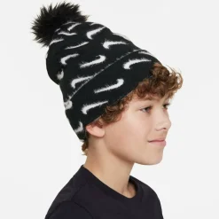 Peak Pom Beanie Juniors