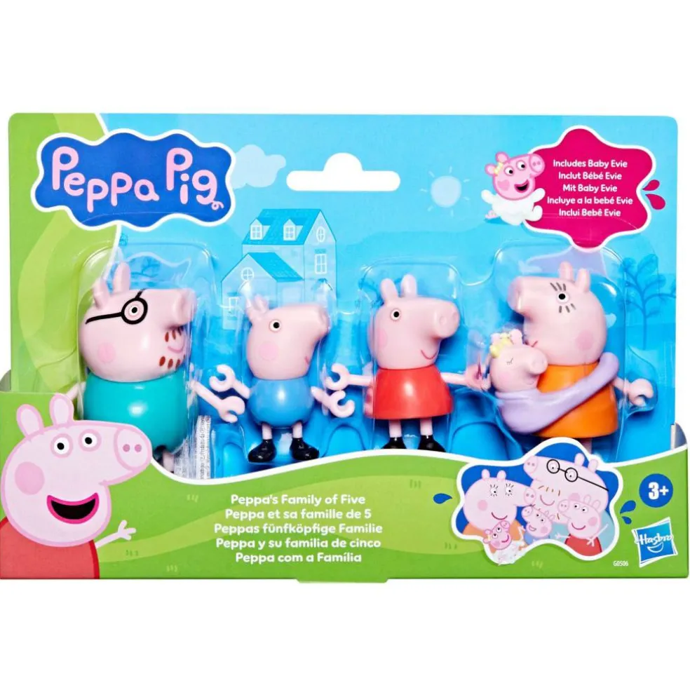 Peppas Family of Five Figure Set