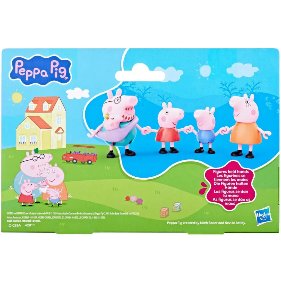 Peppas Family of Five Figure Set