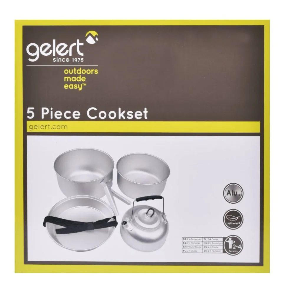 5 Piece Cookset