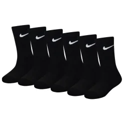 6Pk Dri-Fit Crew Sock Childs