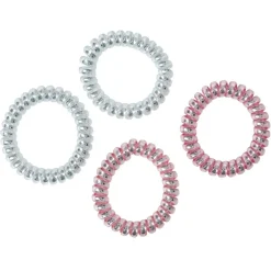 4Pk Spiral Hairbands