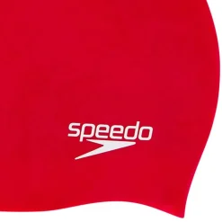 Plain Moulded Silicone Cap Red Junior