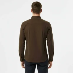 Plain Flannel Shirt Mens