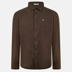 Plain Flannel Shirt Mens