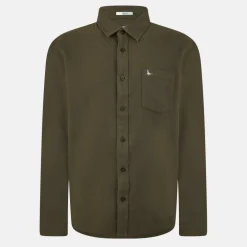 Plain Flannel Shirt Mens