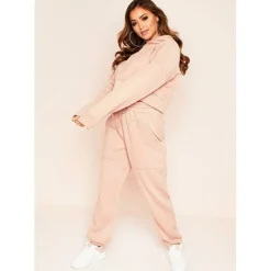 Pocket Front Cropped Hoodie