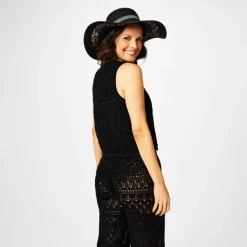 Pointelle Vest