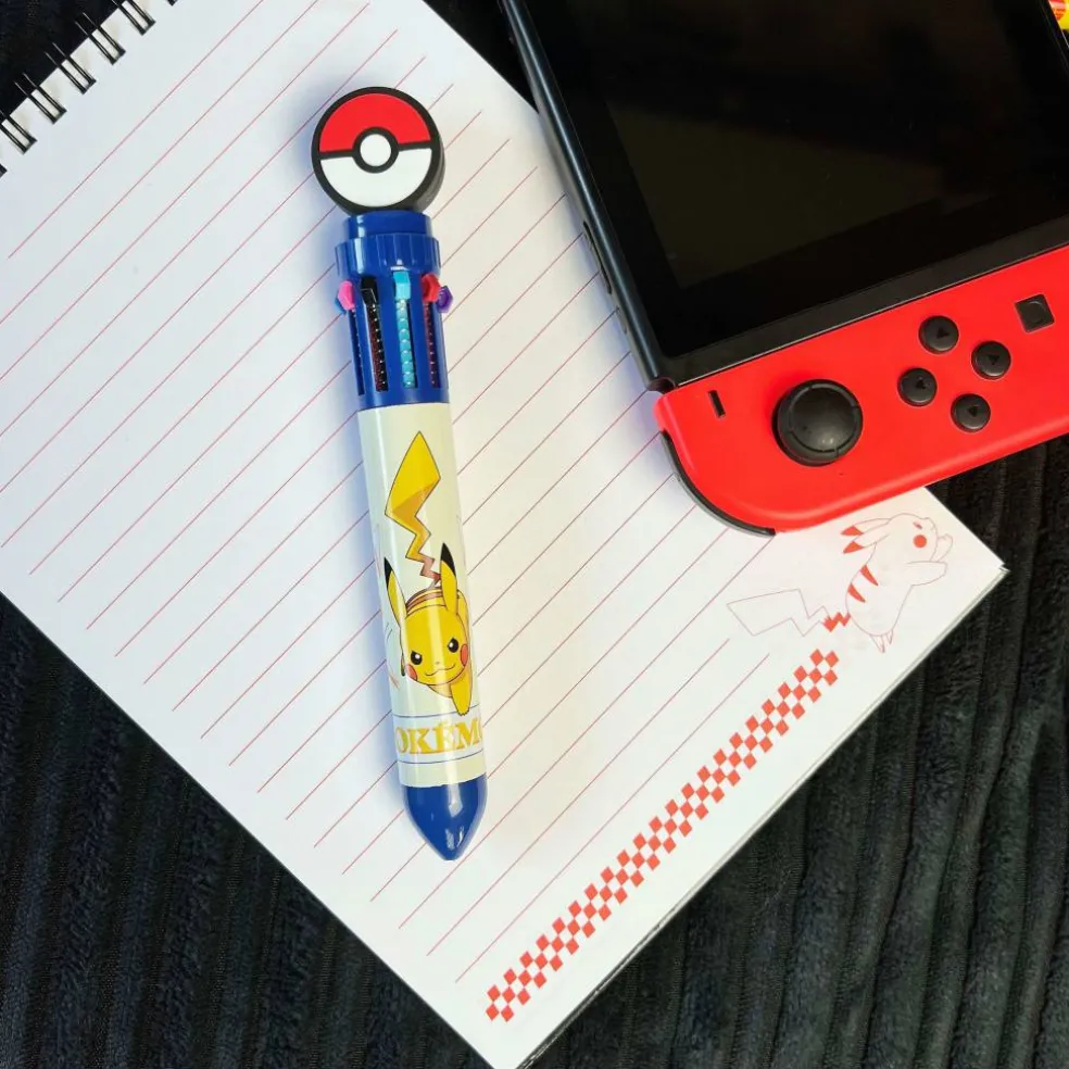 Pokémon - Multi Colour Pen (10 Colours)