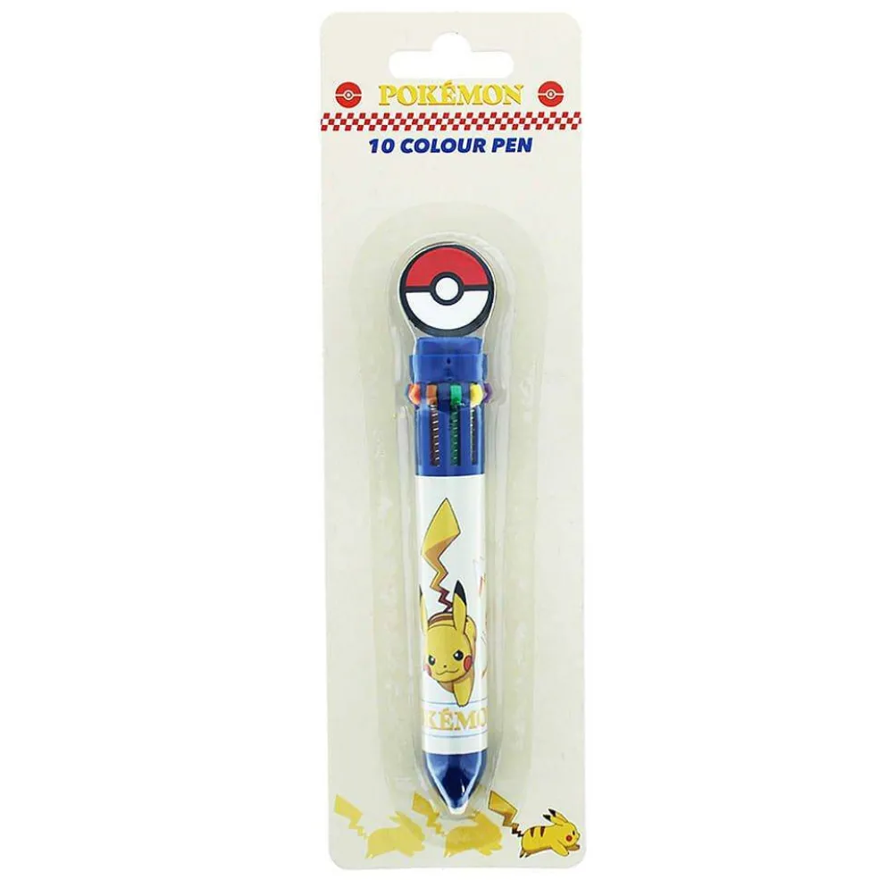 Pokémon - Multi Colour Pen (10 Colours)