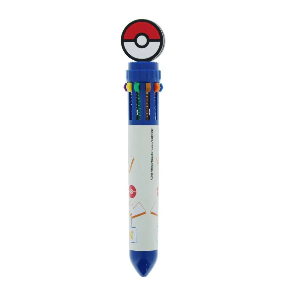Pokémon - Multi Colour Pen (10 Colours)