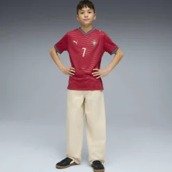 Portugal Ronaldo Home Shirt World Cup 2026 Juniors
