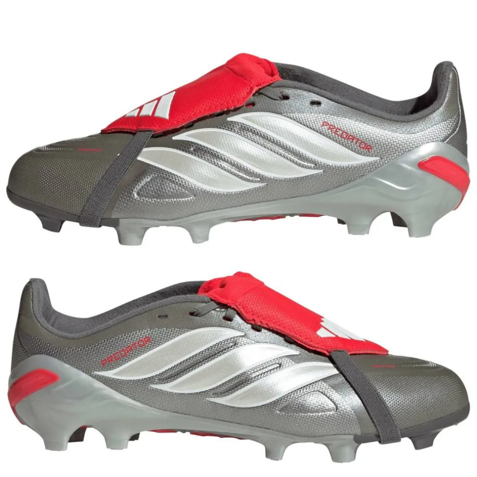 Predator Fold-Over Tongue League Firm Ground Football Boots Juniors