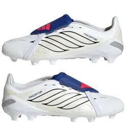 Predator Fold-Over Tongue League Firm Ground Football Boots Juniors