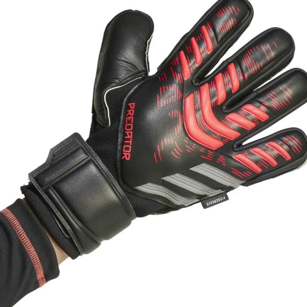 Predator Match Fingersave Goalkeeper Gloves Adults